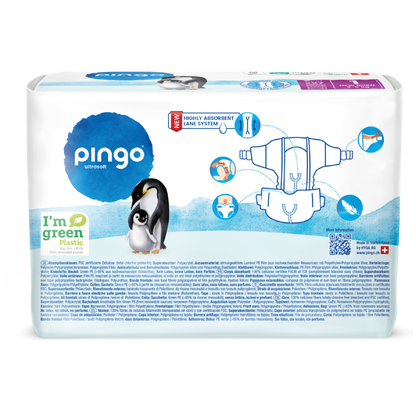 Pack 2x Pañales T1 (2 - 5 Kg) Pingo 27 Uds