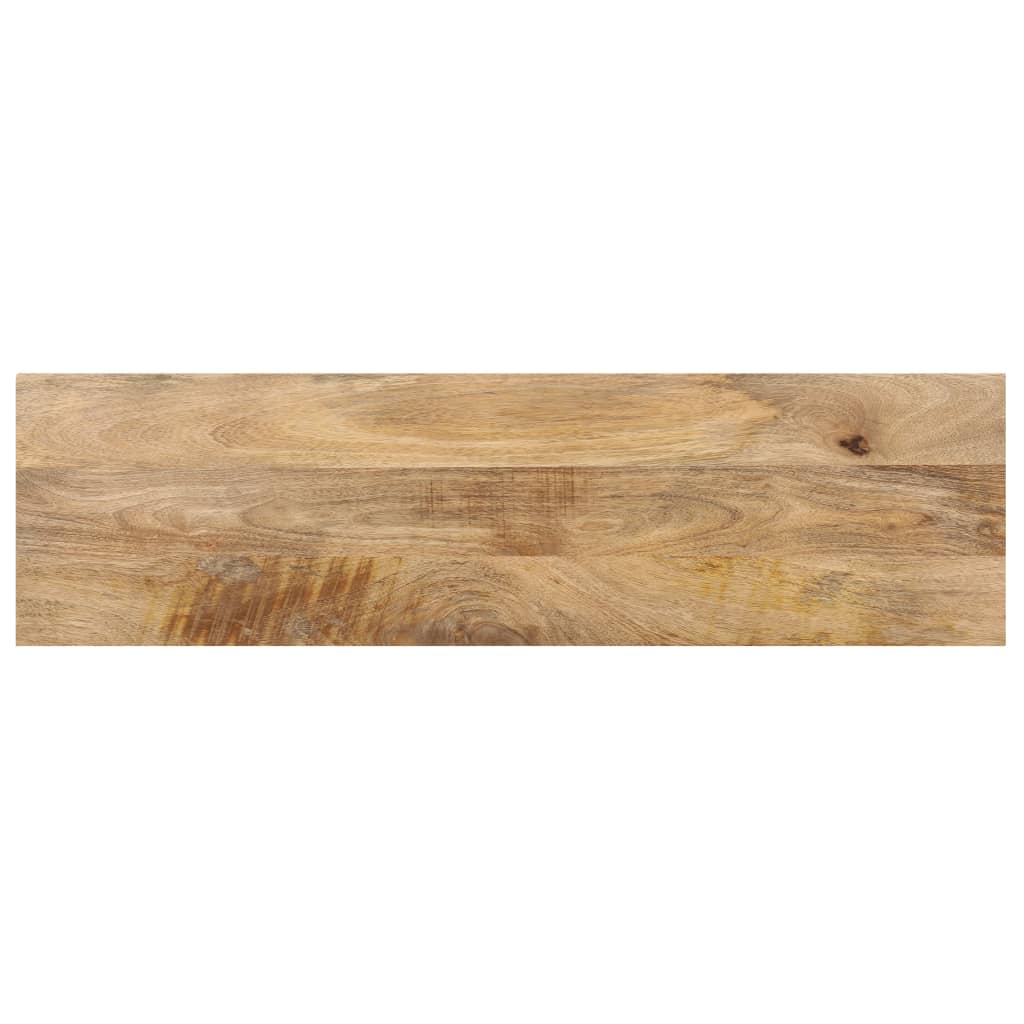 Mesa De Centro De Madera Maciza De Mango 90x30x40 Cm_2