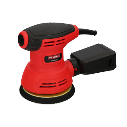 Lijadora Wolfpack Orbital 240 Watt. Lijadora Multifunción. Decapado, Lijado, Eliminar Oxido, Disco Ø 125 Mm.