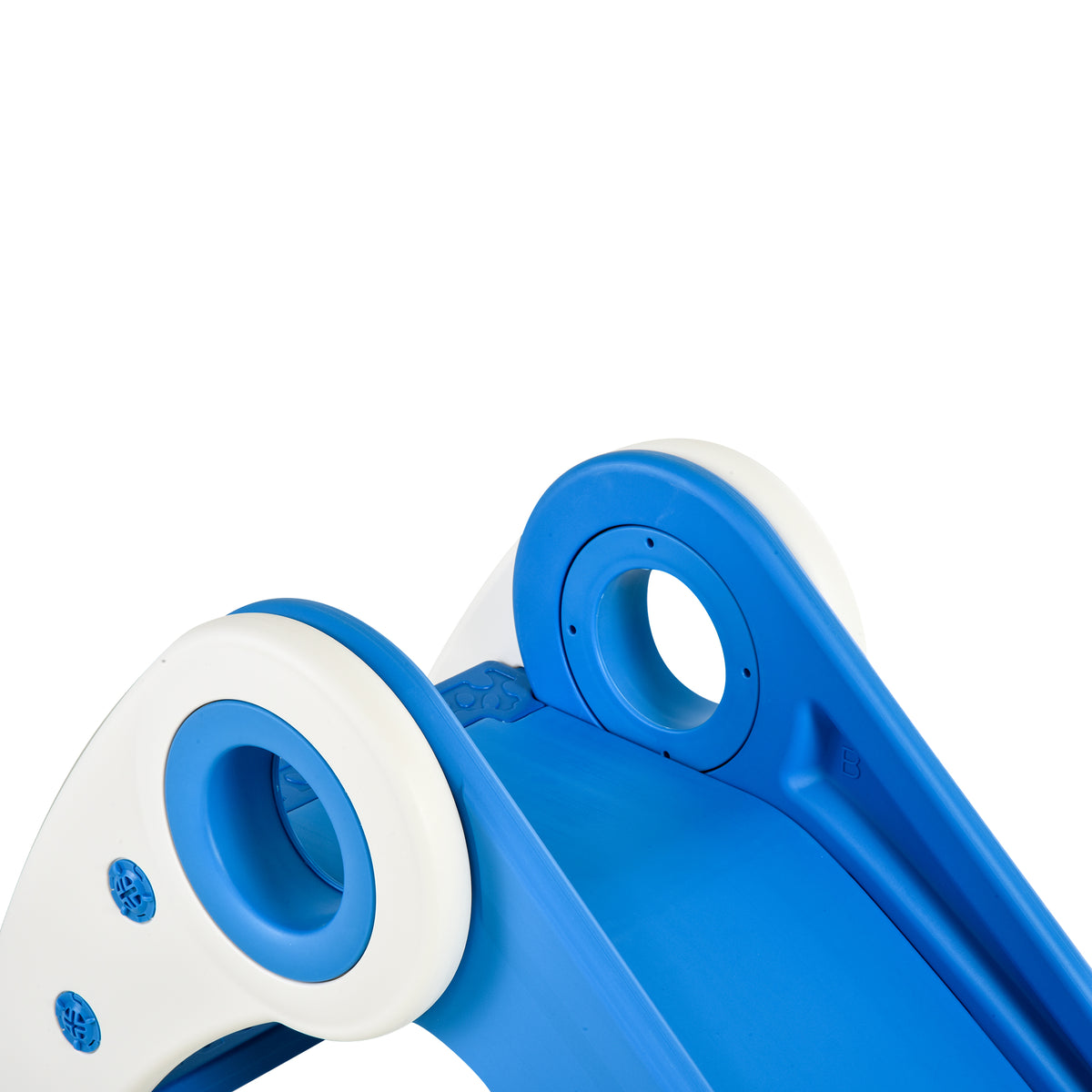 Tobogán Plegable Infantil Homcom Azul 120x50x56 Cm_4