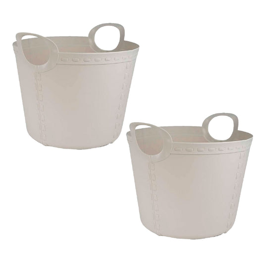 2x Life Story Cesto Craft Small 15l Light Grey_0