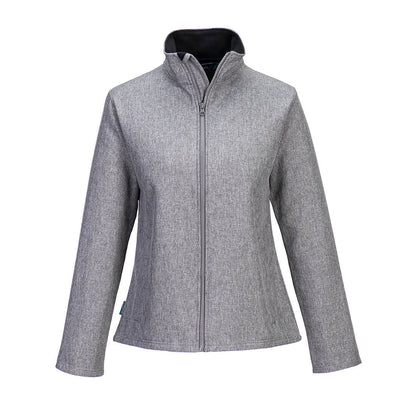 Softshell Para Mujer Print & Promo (2 Capas) / M / Agua_2