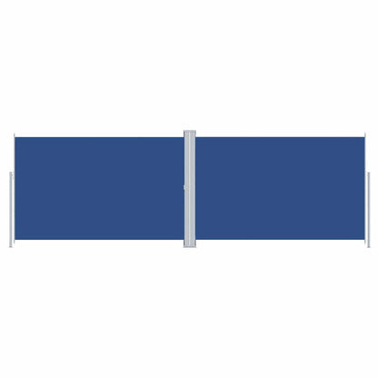 Vidaxl Toldo Lateral Retráctil Azul 220x600 Cm_0