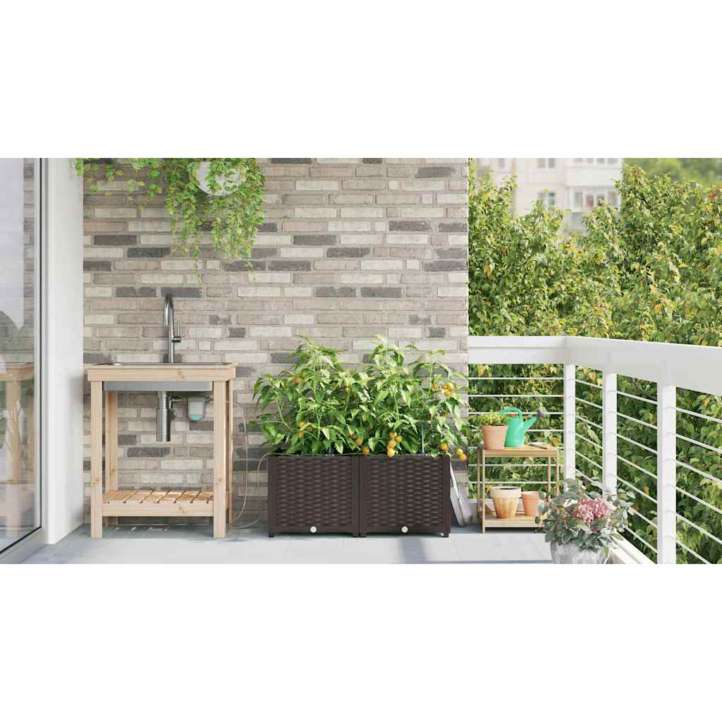 Vidaxl Jardineras Marrón 80 X 40 X 37.5 Cm Acero_3