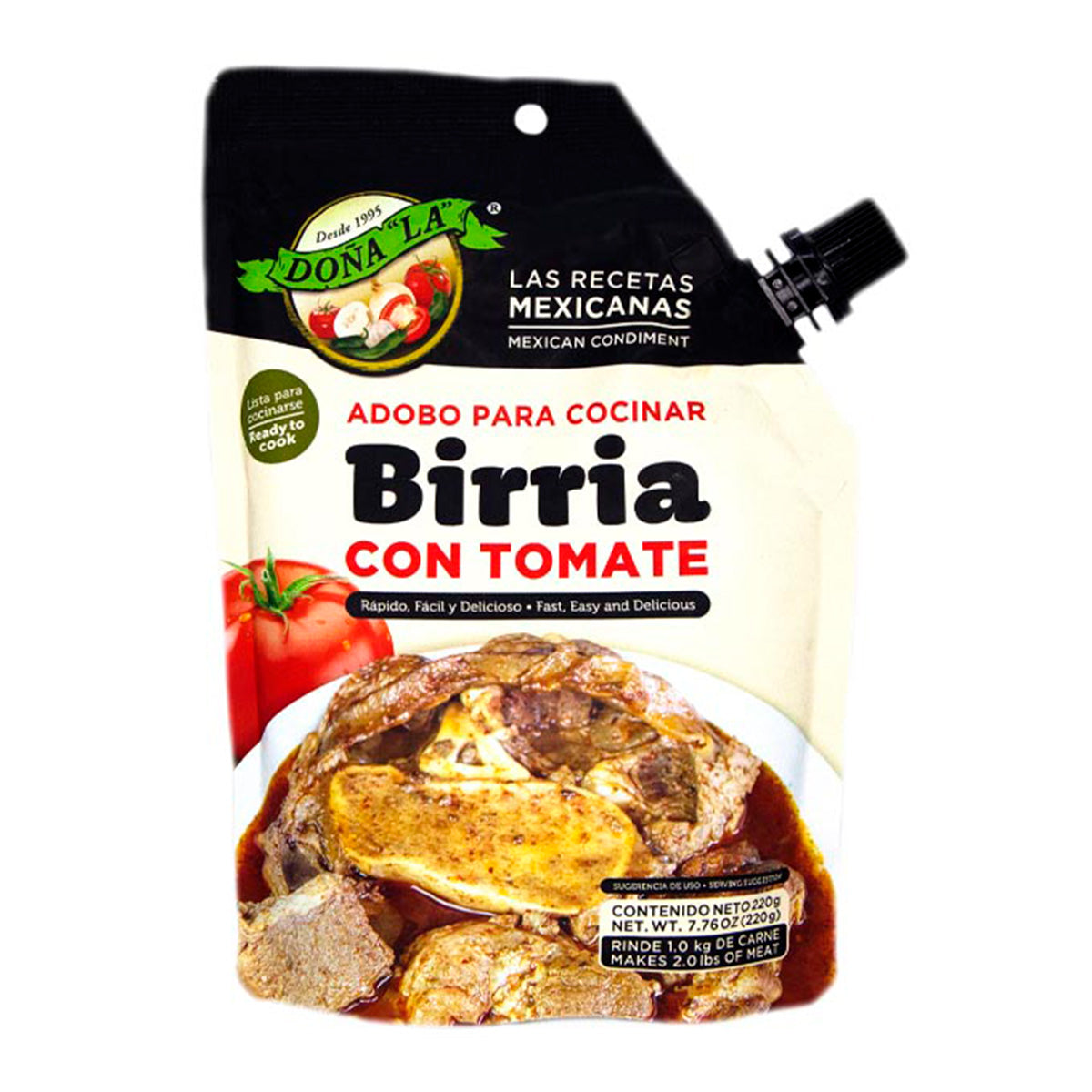 Adobo p/birria con Tomate Doña "La" 220g