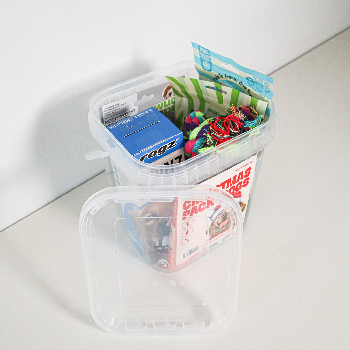 Christmas Pack Para Perro De Wuapu Con Snacks, Juguetes Y Alimento Húmedo_2