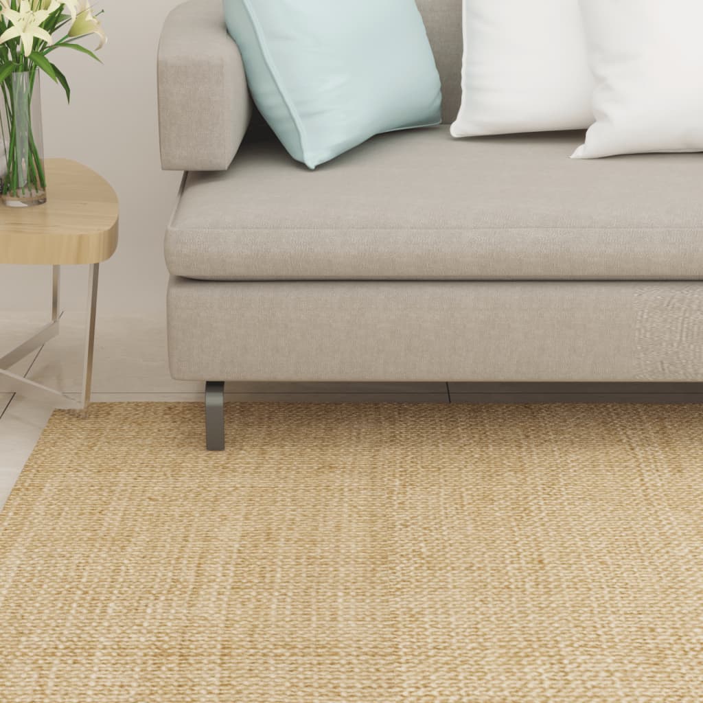 Alfombra De Sisal Natural 100x250 Cm / Vetonek_2