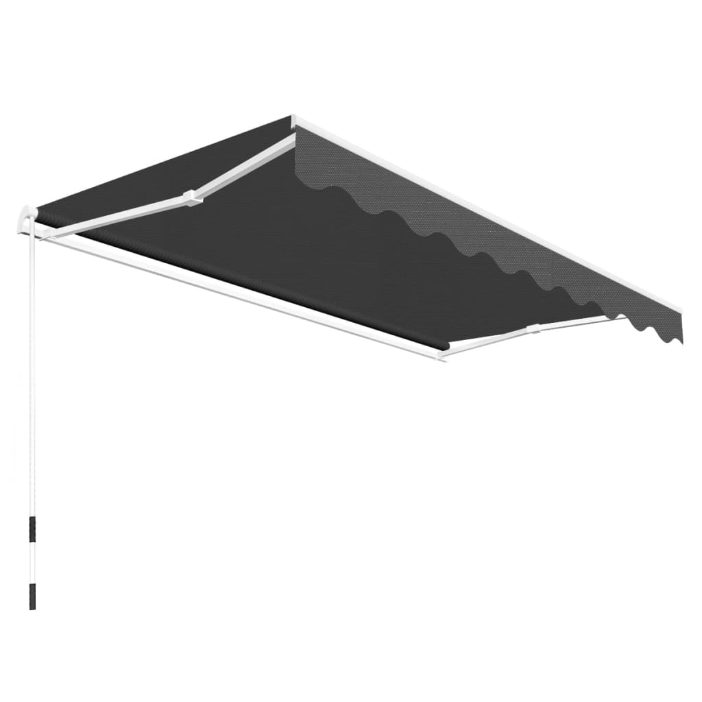 Toldo Plegable De Operación Manual 300 Cm Antracita_2