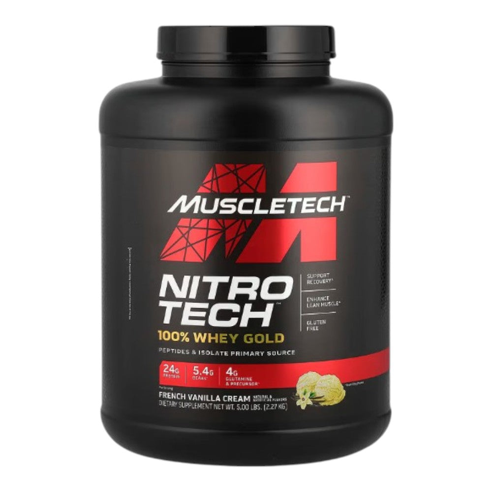 Nitrotech 100% Whey Gold 2.27 Kg Vainilla_0
