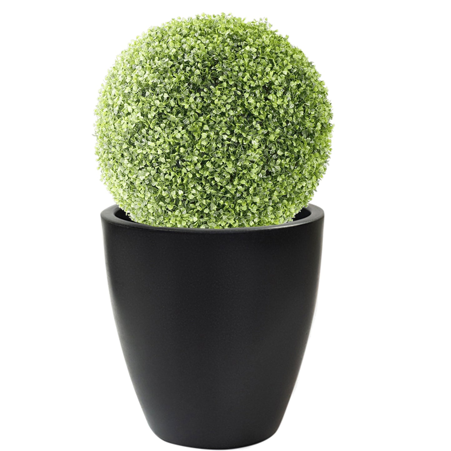 Macetero De Polietileno Por Rotomoldeo Color Antracita 40x40 Cm_2