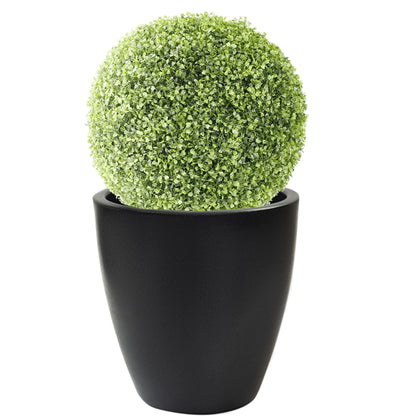 Macetero De Polietileno Por Rotomoldeo Color Antracita 40x40 Cm_2