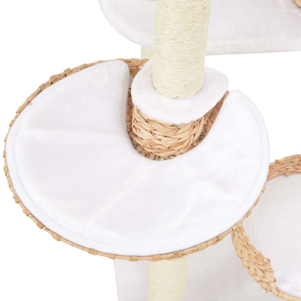 Vidaxl Rascador Para Gatos De Hierba Marina Con Poste De Sisal_4