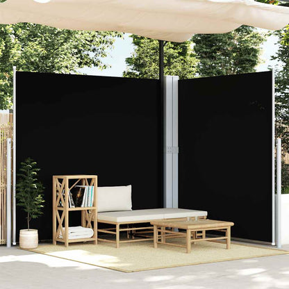 Vidaxl Toldo Lateral Retráctil Negro 200x600 Cm_1