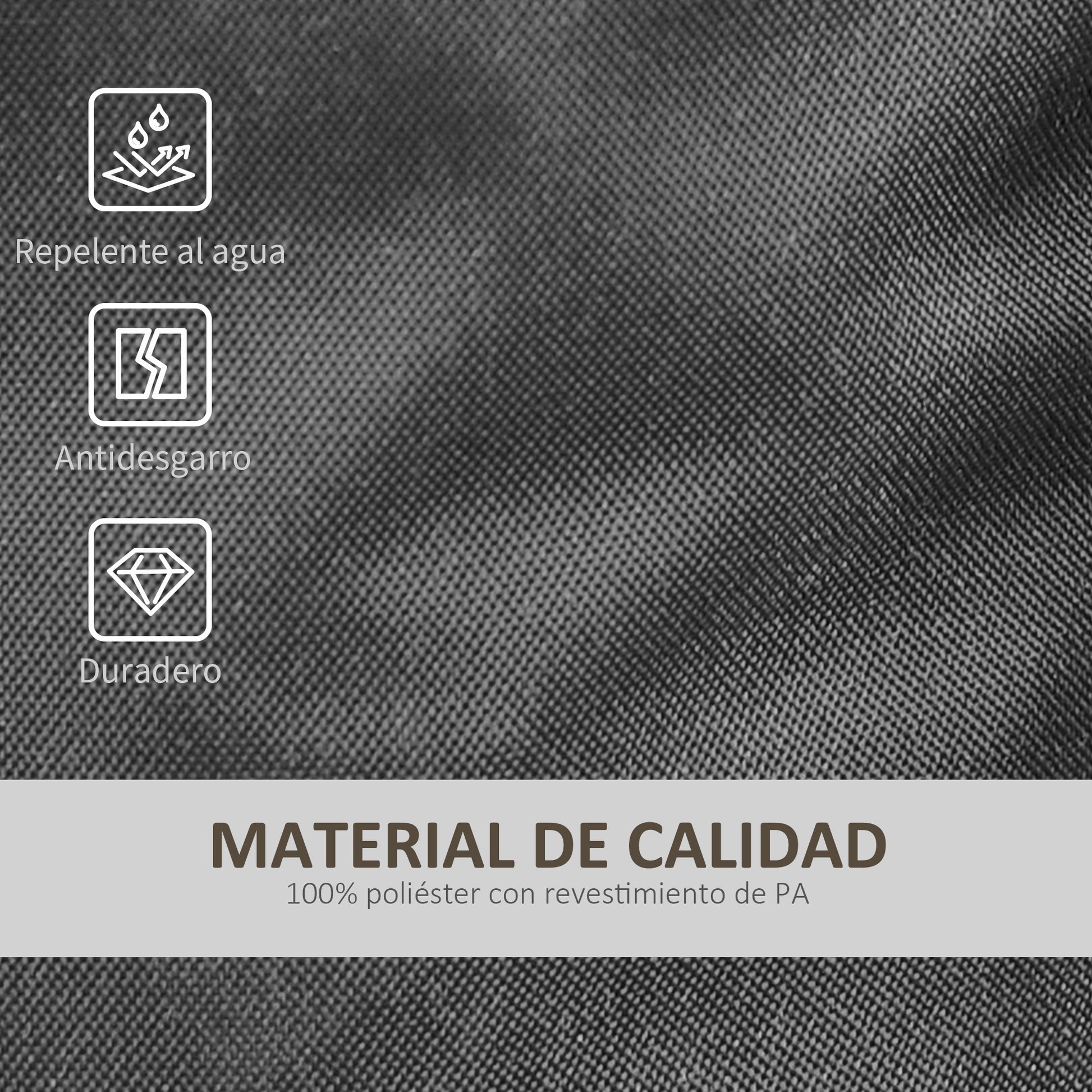 Outsunny Pack 4 Pesos Para Carpas Cenador Pabellón Gazebo Negro_5