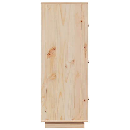 Aparador De Madera Maciza De Pino 67x40x108,5 Cm / Vetonek_0