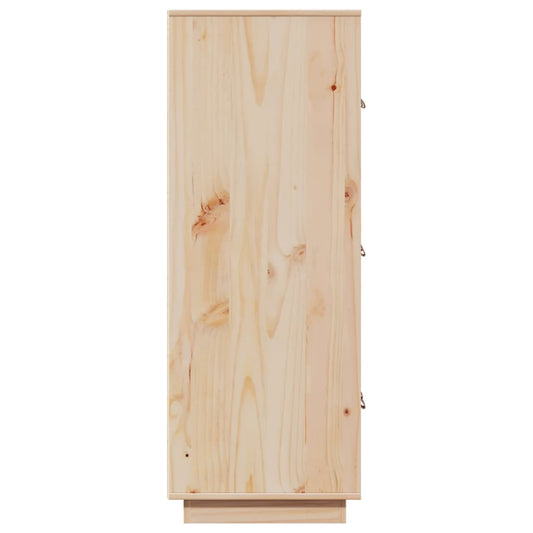 Aparador De Madera Maciza De Pino 67x40x108,5 Cm / Vetonek_0