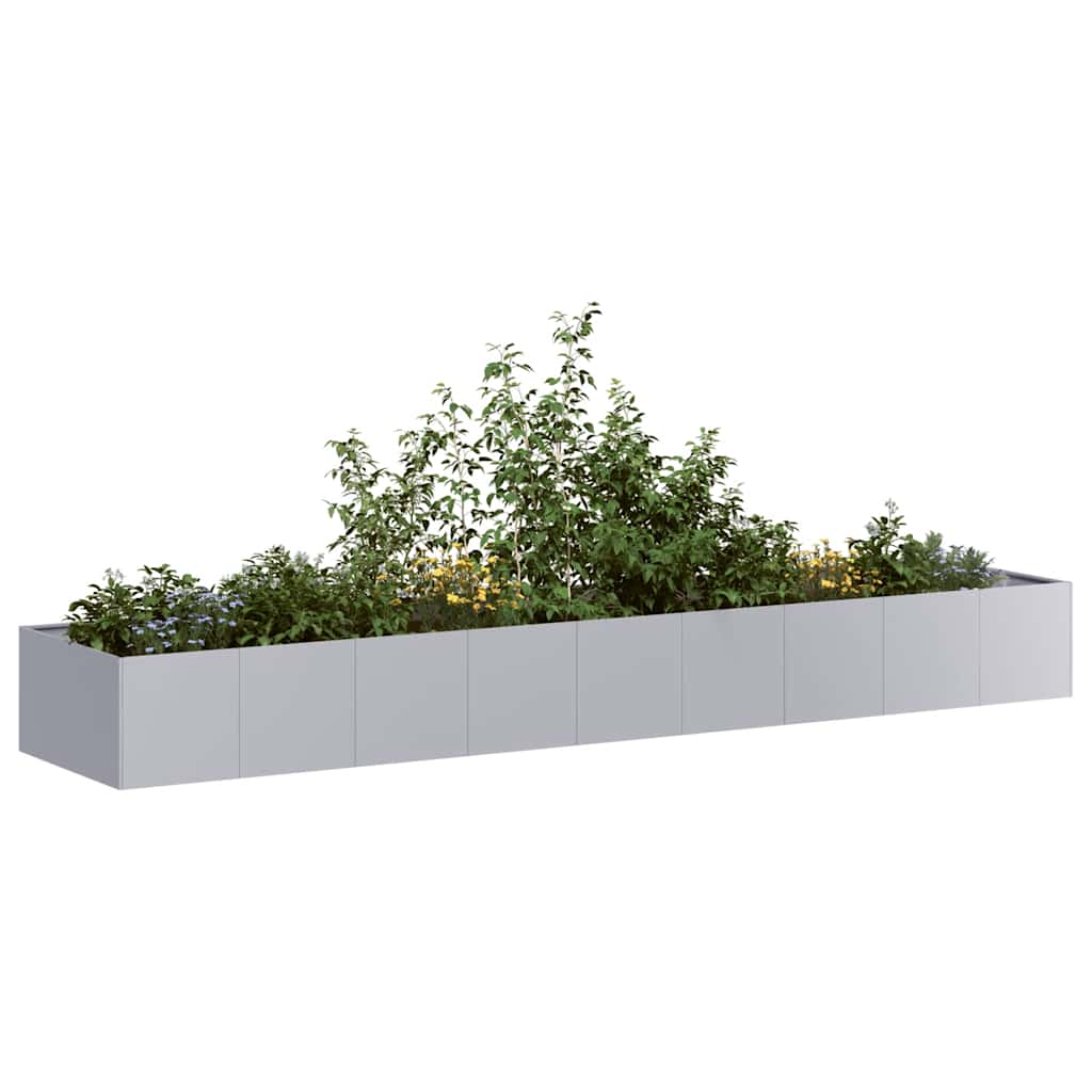 Jardinera De Acero Galvanizado 360x80x40 Cm_1