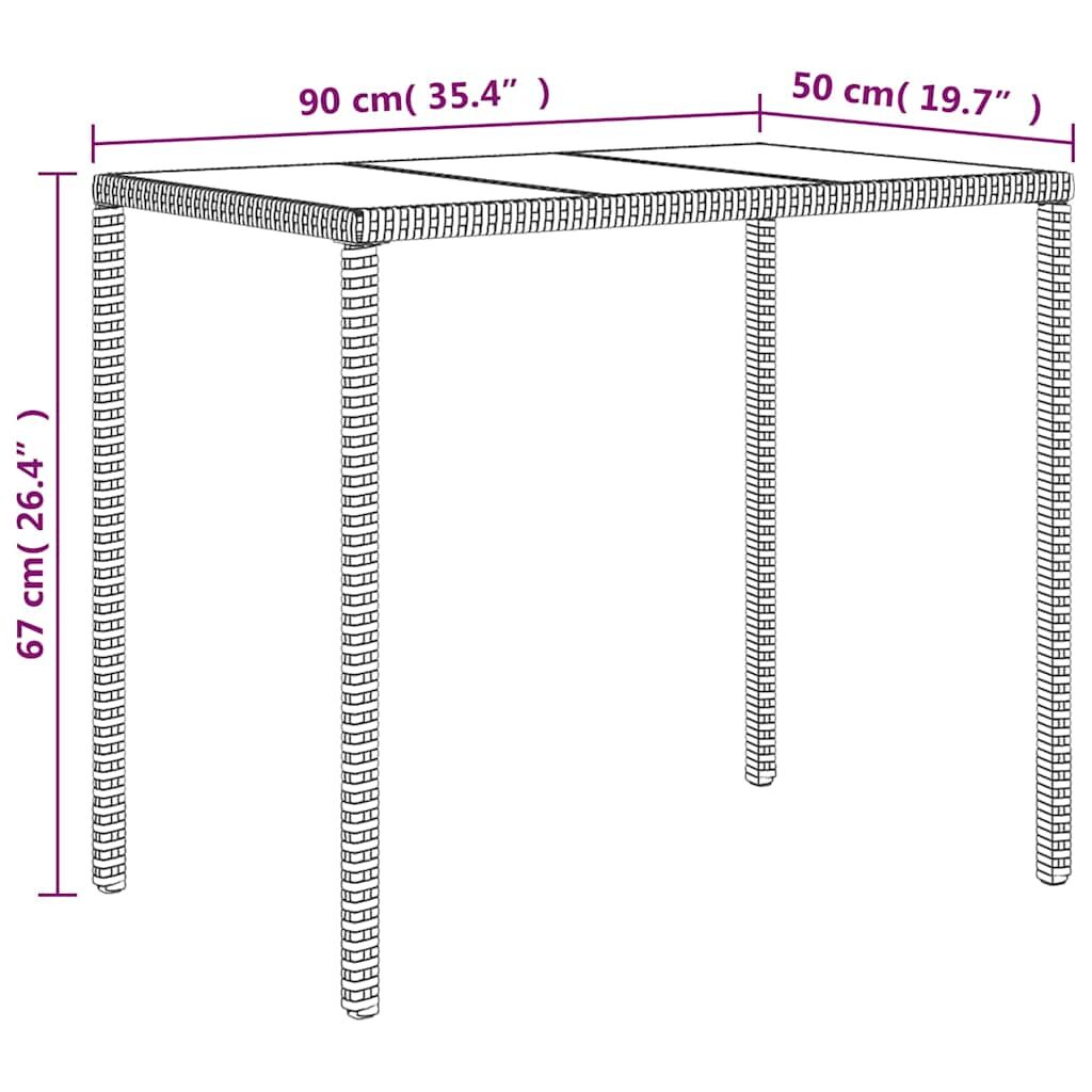Vidaxl Set De Muebles De Jardín 4 Pzas Y Cojines Ratán Sintético Gris_2