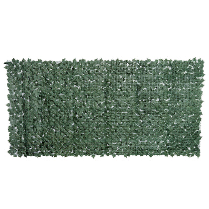 Outsunny Seto Artificial Rollo 3x1,5m Pantalla Cerca De Privacidad Balcón Valla_4