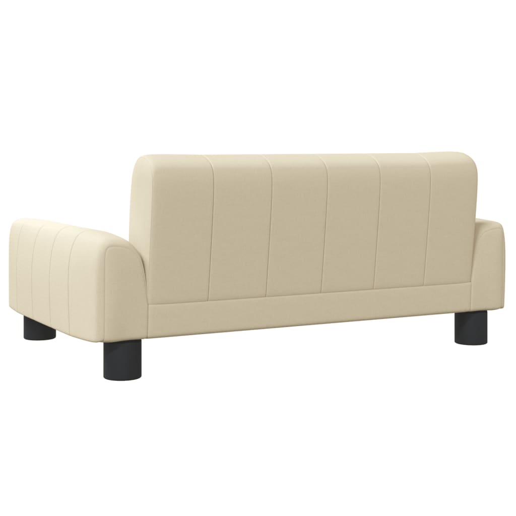 Cama Para Perros De Tela Crema 70x45x30 Cm / Vetonek_2