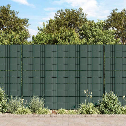 Panel De Valla De Pvc Verde 70x0,19 M / Vetonek_3
