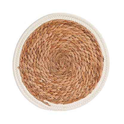 Tapete Natural Borde Blanco 30cm Colección Kinvara_2