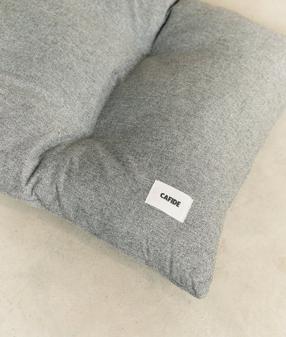 Cafide Cojín De Material Reciclado Para Perro Con Tejido Basic Gris. Modelo Bela.