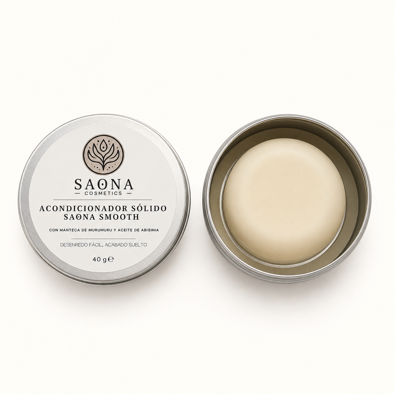 Acondicionador Sólido Saona Smooth 40 Gr_1