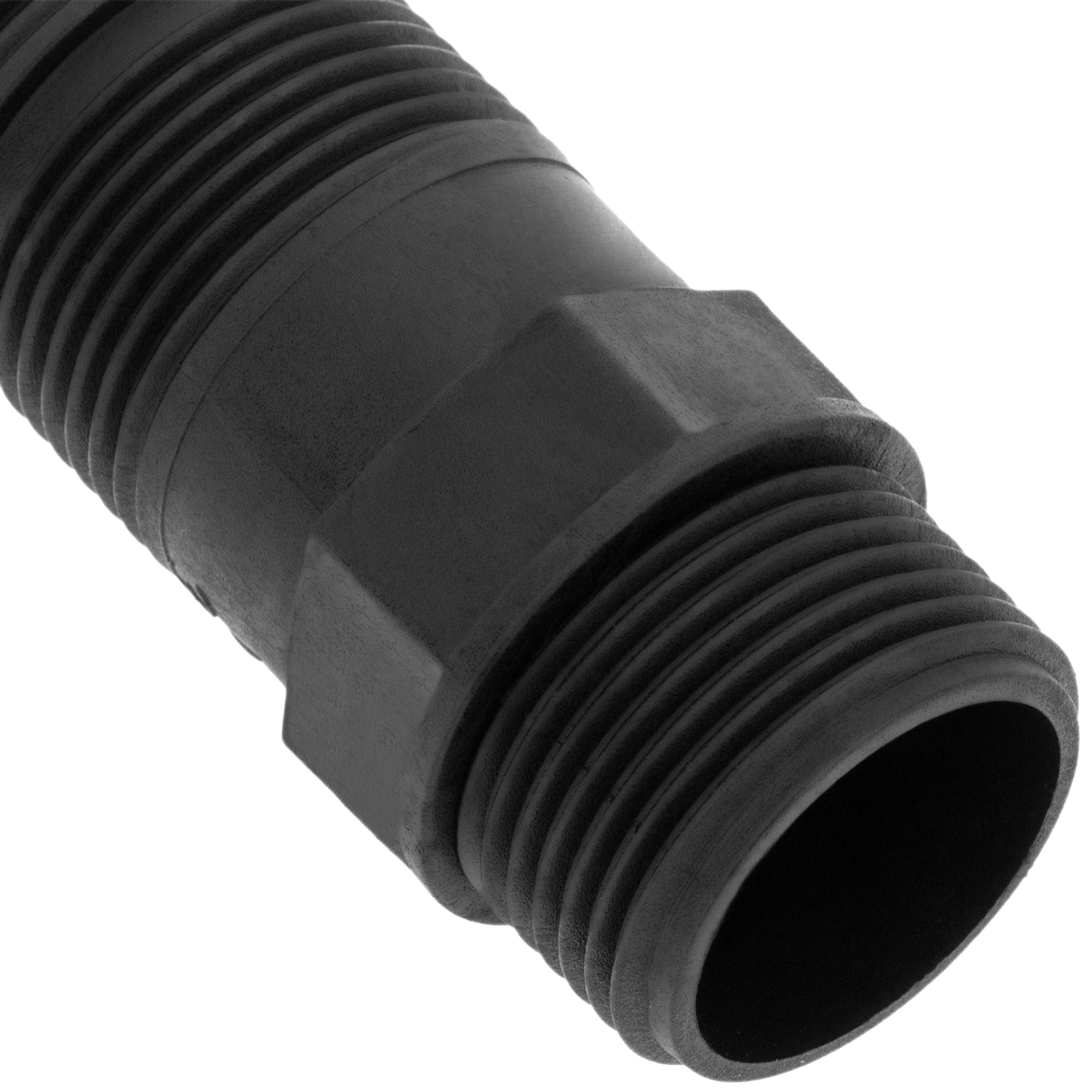 Pack De 10 Unidades Bobina Recortable Rosca Hembra 3/4 Pulgadas Color Negro_2