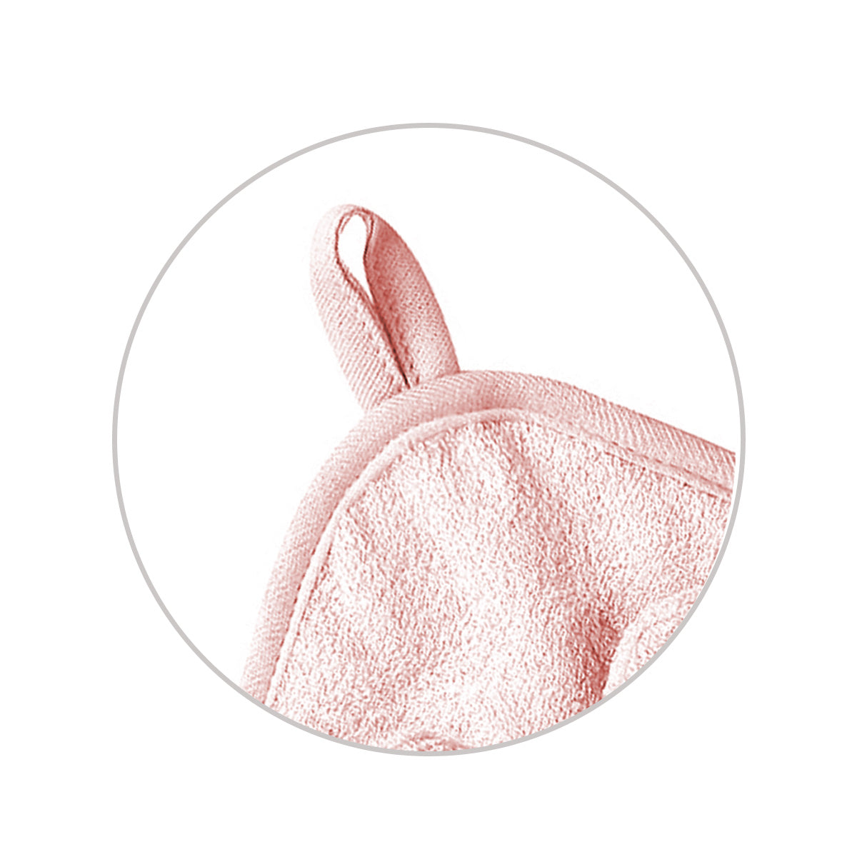Capa De Baño Bamboo Xl Para Bebés Conejito Rose_4
