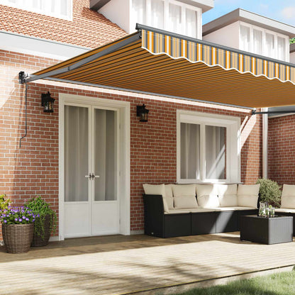 Toldo Multicolor 500 X 300 X 165 Cm Poliéster Y Metal_2