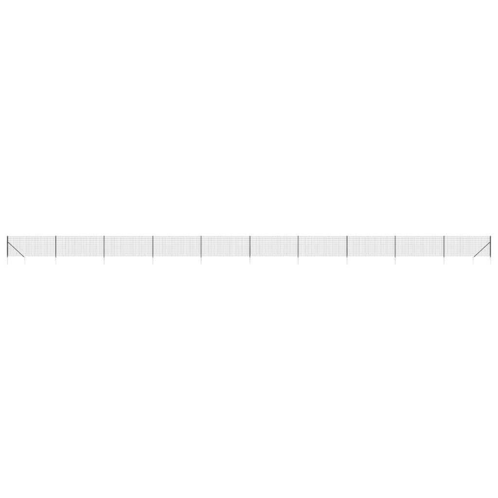 Cerca De Alambre Con Pinchos De Anclaje Gris Antracita 1x25 M / Vetonek_1