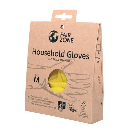 Guantes de Hogar de Látex 100% Natural FSC Fair Squared talla L