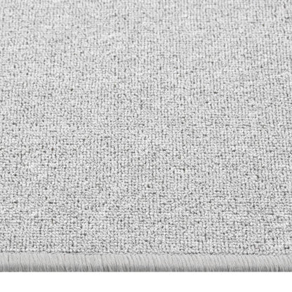 Vidaxl Alfombra De Pasillo Gris Claro 50x100 Cm_3