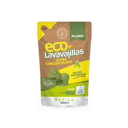 Lavavajillas ECO ultra concentrado refill Flopp 500ml