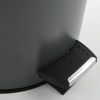Cubo De Basura Con Pedal Adonis Antracita Mate 5l_2