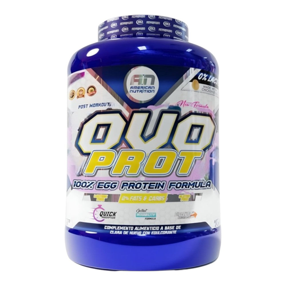 Ovo Prot 100% Egg Protein Formula 2.2 Lb Natilla De Vainilla Con Galleta_0