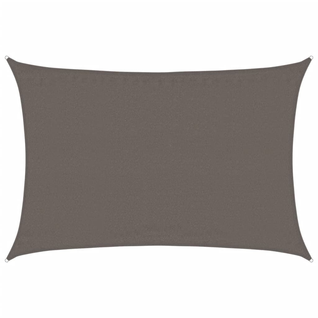 Vidaxl Toldo De Vela Gris Antracita Hdpe 160 G/m² 3,5x5 M_0