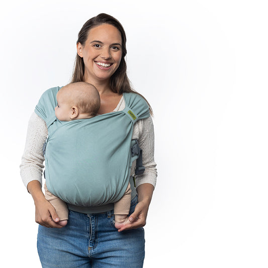 Fular Mochila Portabebé Boba Bliss. Sea Mist_0