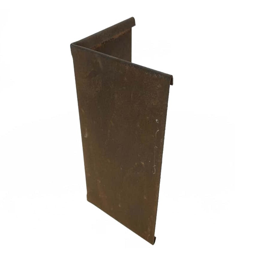 Unión 90º Borduras De Acero Corten / 20 Cm / Redondeado_0