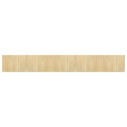 Vidaxl Alfombra Rectangular Bambú Color Natural Claro 70x500 Cm_0