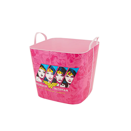 Life Story Cesto 25l Iml Wonder Woman Vintage Pink Warner_0