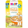 Muesli para niños con 7 Cereales Bio +12 meses HiPP 200 g