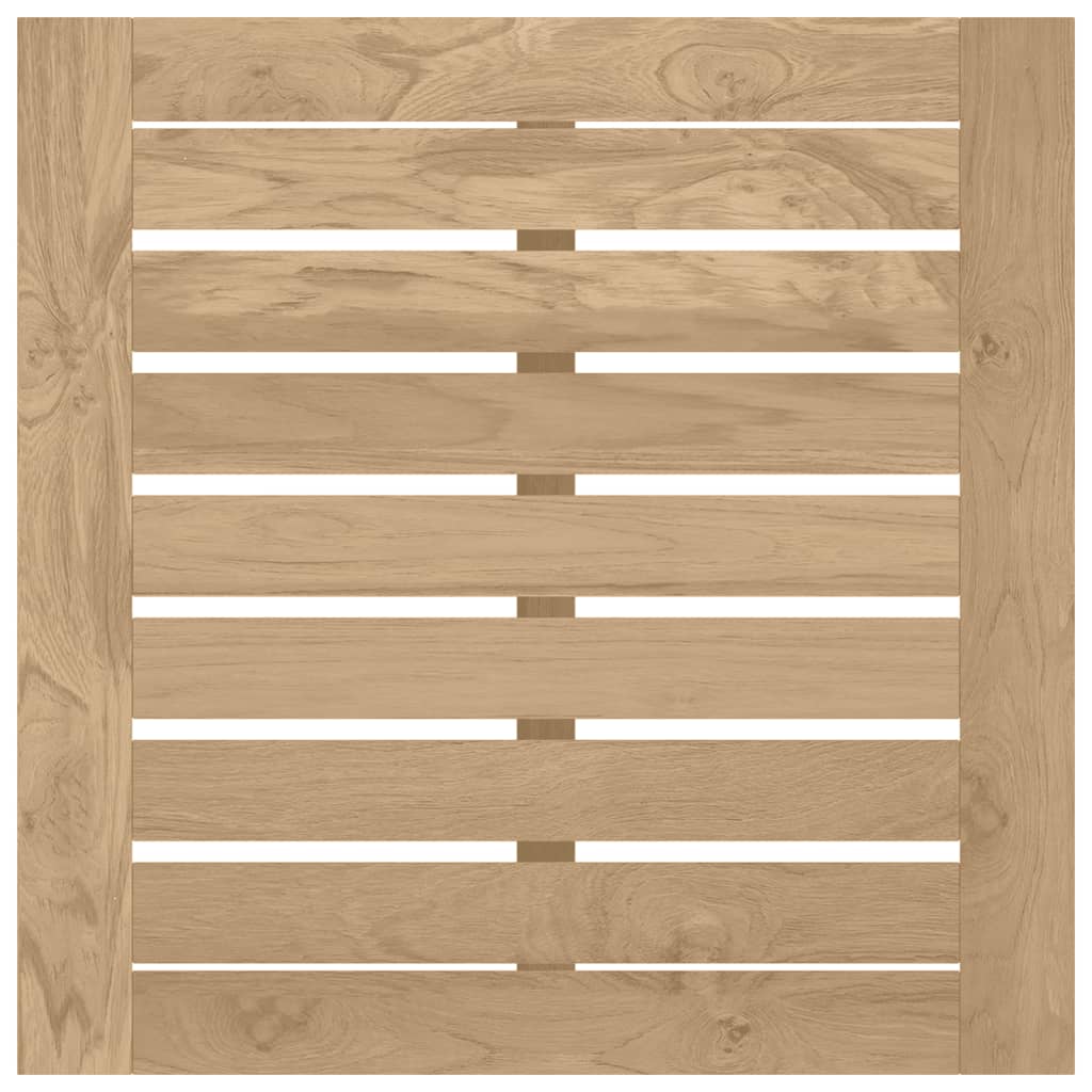 Mesa De Centro Madera Maciza De Teca 45x45x30 Cm_3