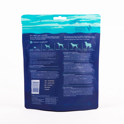 Fish4dogs Snack Dental Natural – Sea Jerky Fish Tiddlers 115 G (pack De 10)_2
