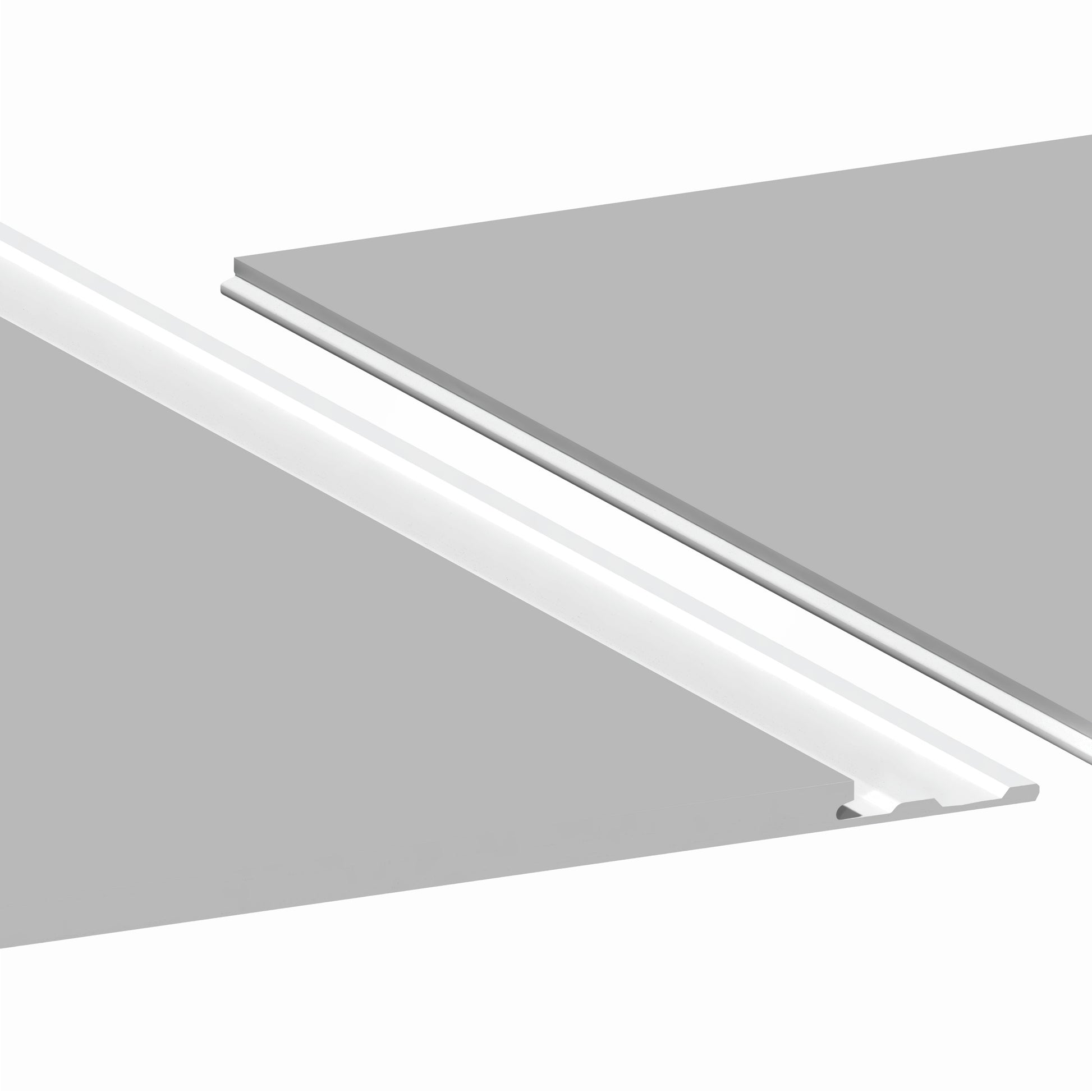 Aqua-step- All In One - Paneles De Pared A Prueba De Agua Y Panel De Sueloe  - Blanco - 6 Paneles (2,34m²)