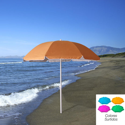 Sombrilla Playa Proteccion Uv Aluminio 200 Cm._0