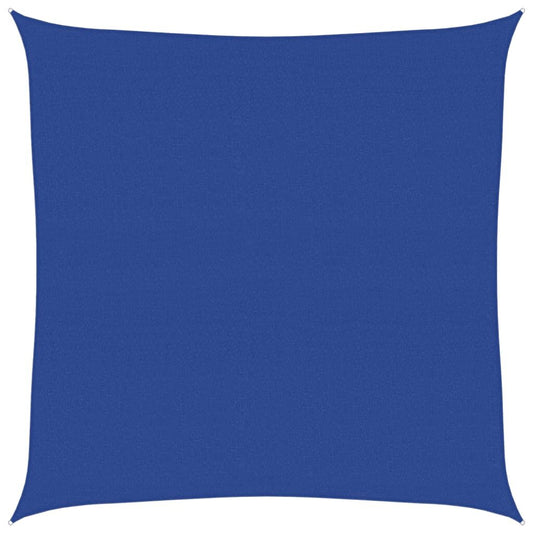 Vidaxl Toldo De Vela Cuadrado Hdpe Azul 160 G/m² 5x5 M_0