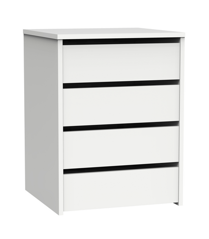 Cajonera Turin Acabado Blanco, 61 Cm(alto), 46 Cm(ancho), 45 Cm(fondo)_0