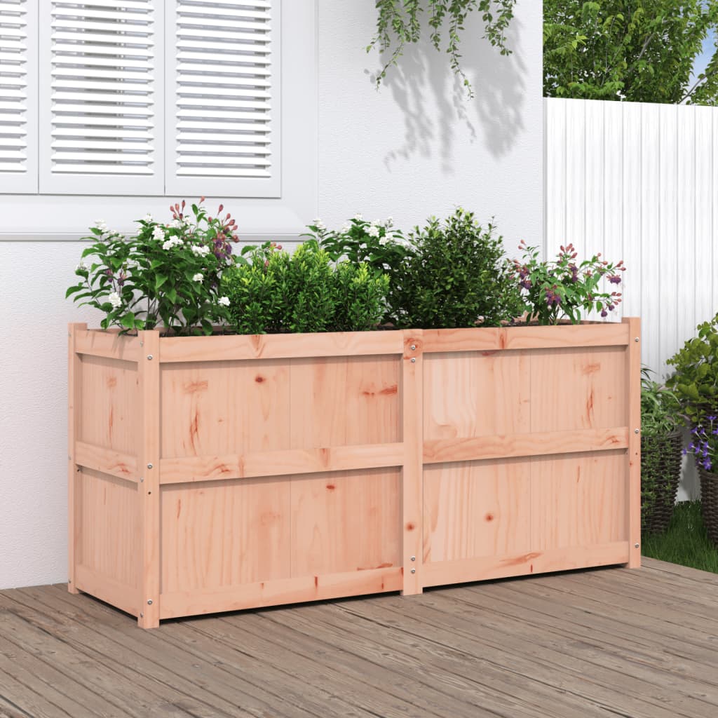 Jardinera Madera Maciza De Abeto Douglas 150x50x70 Cm_1